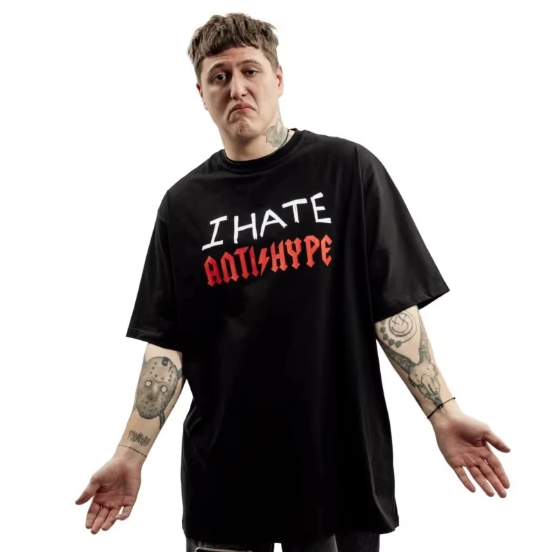 Модная мужская футболка в стиле Харадзюку, унисекс, забавная футболка с буквенным графическим принтом, готическая футболка с короткими рукавами, одежда в стиле хип-хоп большого размера, летняя одежда Y2k
Модная мужская футболка в стиле Харадзюку, унисекс, забавная футболка с буквенным графическим принтом, готическая футболка с короткими рукавами, одежда в стиле хип-хоп большого размера, летняя одежда Y2k