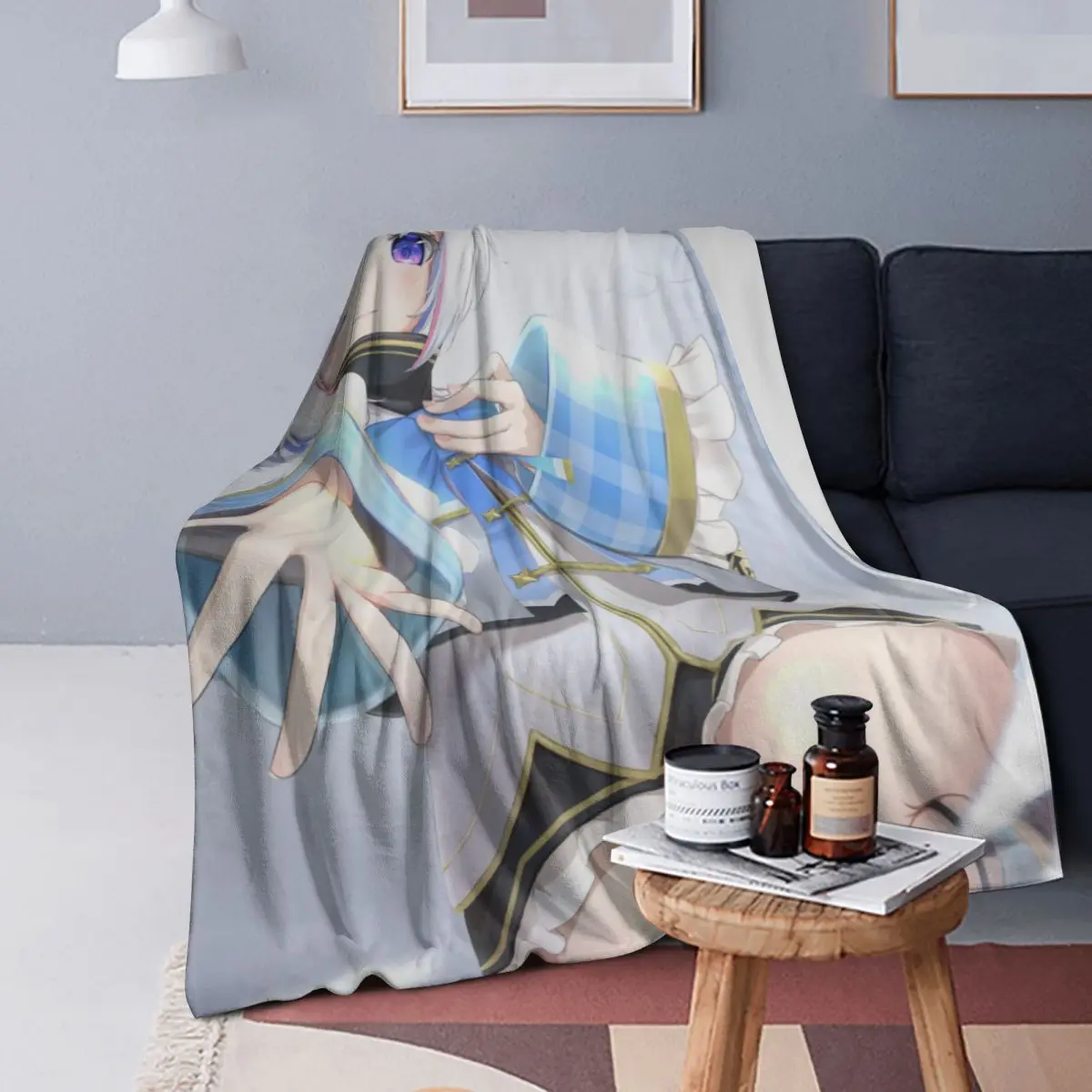 Hololive Blanket Soft Warm Flannel Throw Blanket Cover for Bed Living room Picnic Travel Home Couch
Hololive Blanket Soft Warm Flannel Throw Blanket Cover for Bed Living room Picnic Travel Home Couch
