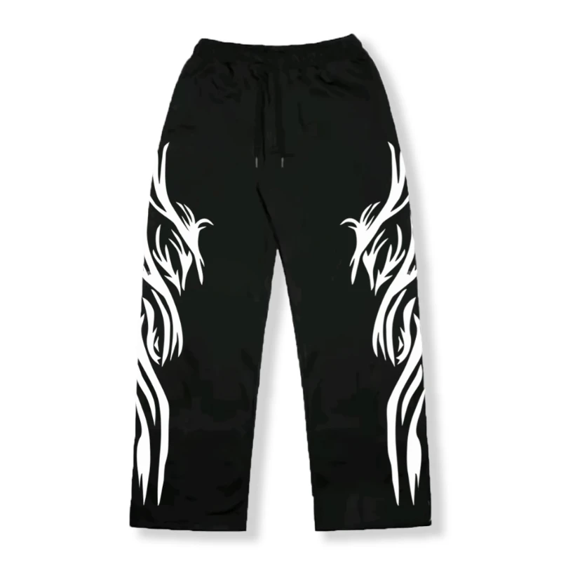 Pants with Elastic Waistband Breathable Loose Pants Palazzo Pants Gombrone Comfortable Fleece, 280g Premium Loose-Fit Athletic
Pants with Elastic Waistband Breathable Loose Pants Palazzo Pants Gombrone Comfortable Fleece, 280g Premium Loose-Fit Athletic