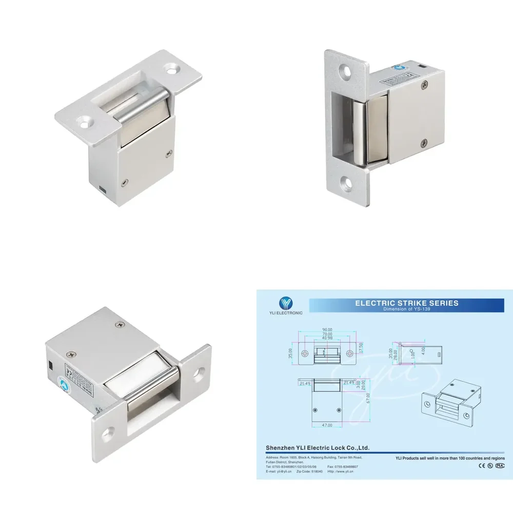 American Type Electric Strike Model: YS- 139NO
American Type Electric Strike Model: YS- 139NO