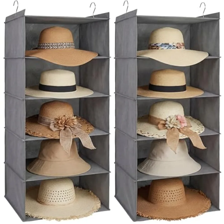 2 Pack Oversized Sun Hat Storage for Closet Hat Hanging Organizer 20 Inch 10 Shelf Large Hats Rack Organization Cap Storage for
2 Pack Oversized Sun Hat Storage for Closet Hat Hanging Organizer 20 Inch 10 Shelf Large Hats Rack Organization Cap Storage for