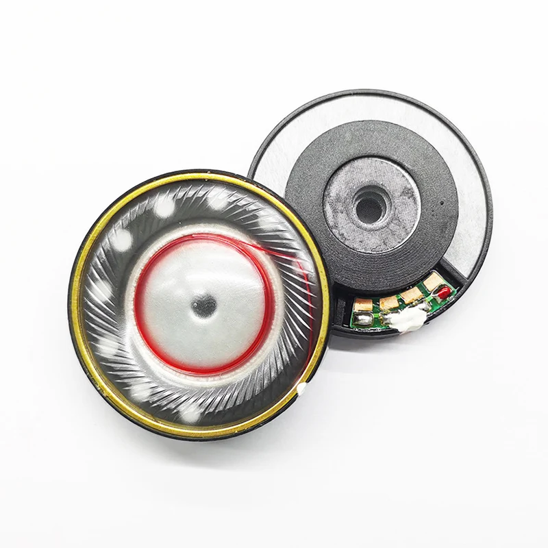HIFI 40mm Headphone Speaker drivers 32ohm Over Ear headset driver units 120DB Earphone Repair Parts Bass 20Core Neodymium 2pcs
HIFI 40mm Headphone Speaker drivers 32ohm Over Ear headset driver units 120DB Earphone Repair Parts Bass 20Core Neodymium 2pcs