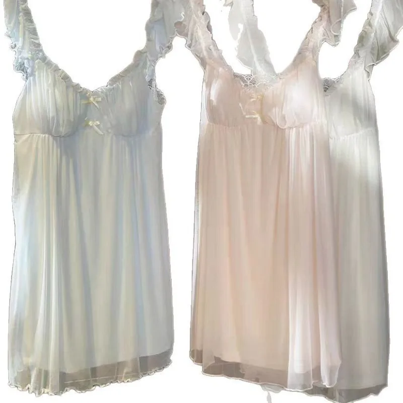 Sexy Dress Elegant Chaming For Women In Spring And Summer Thin Sleeveless Short Lace Sexy With Chest Cushion Sweet Princess DDJ8
Sexy Dress Elegant Chaming For Women In Spring And Summer Thin Sleeveless Short Lace Sexy With Chest Cushion Sweet Princess DDJ8