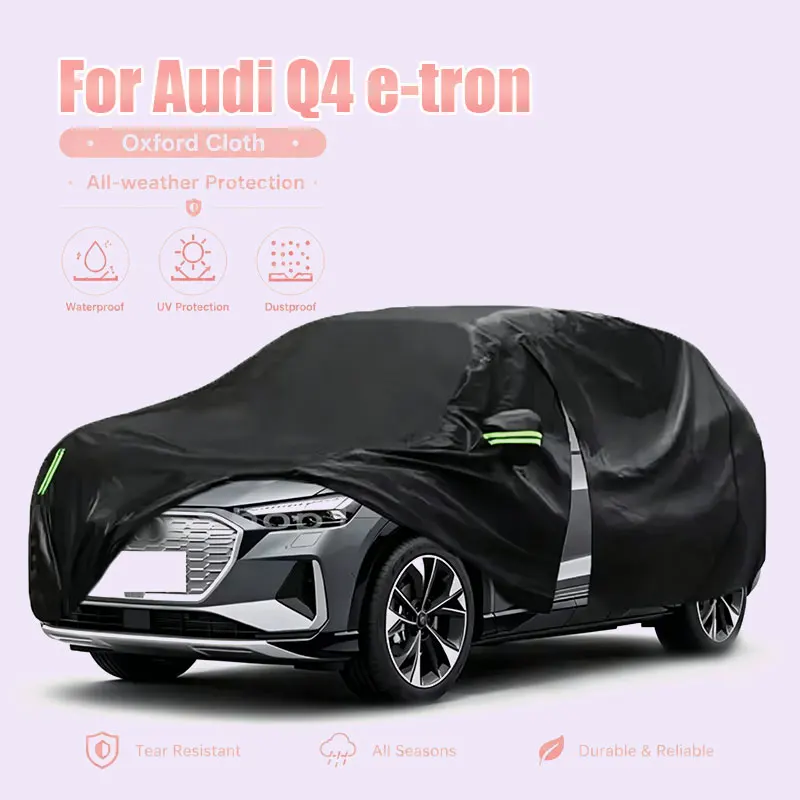 For Audi Q4 e-tron Full Car Cover Side Zipper Waterproof Dustproof Sun Protection Outdoor Exterior Accessories
For Audi Q4 e-tron Full Car Cover Side Zipper Waterproof Dustproof Sun Protection Outdoor Exterior Accessories