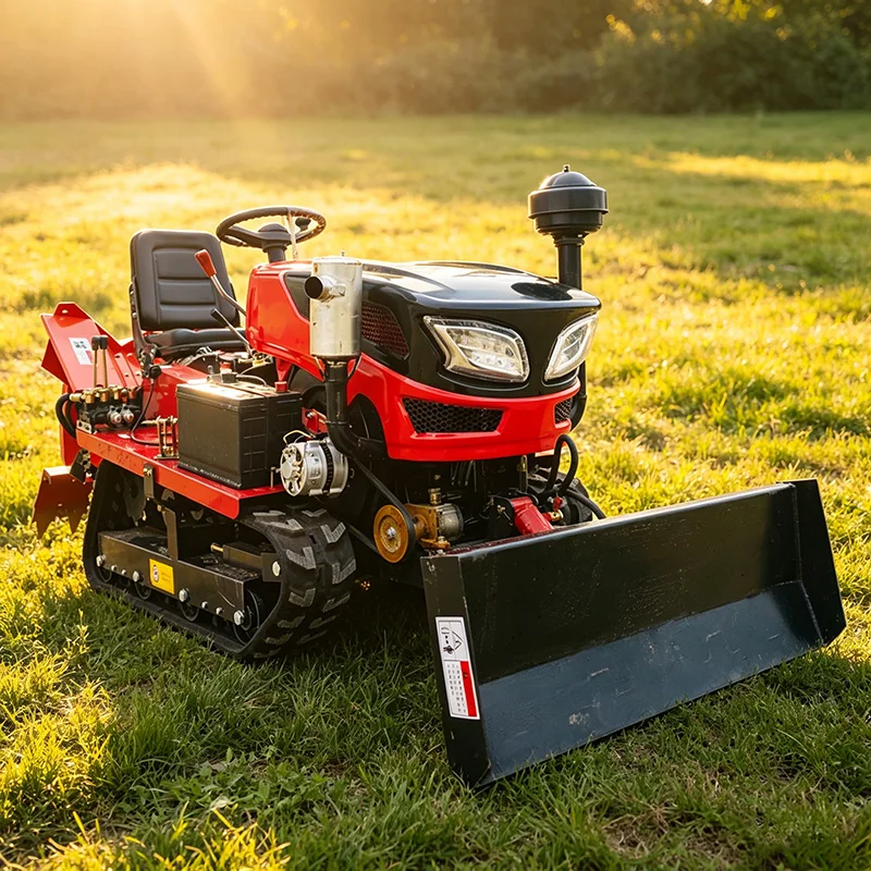 Customized Multi-Purpose Small Micro Tiller, Crawler Rotary Tiller & Ride-On Plowing Tractor for Versatile Work
Customized Multi-Purpose Small Micro Tiller, Crawler Rotary Tiller & Ride-On Plowing Tractor for Versatile Work
