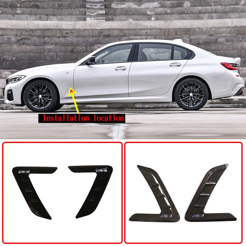 Car Side Air Flow Fender Cover Trim Sticker Decoration Auto Accessories For BMW 3 Series G20 G28 325 320 330i 2020-2021
Car Side Air Flow Fender Cover Trim Sticker Decoration Auto Accessories For BMW 3 Series G20 G28 325 320 330i 2020-2021