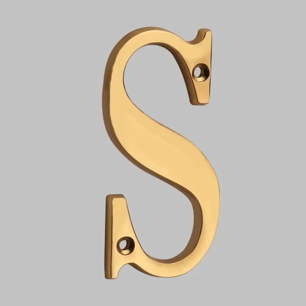 Solid Brass Brass House Number 10mm Size 4 Inch Metal Address Sign Modern Rust-Resistant Apartment Door Number Outdoor Use
Solid Brass Brass House Number 10mm Size 4 Inch Metal Address Sign Modern Rust-Resistant Apartment Door Number Outdoor Use