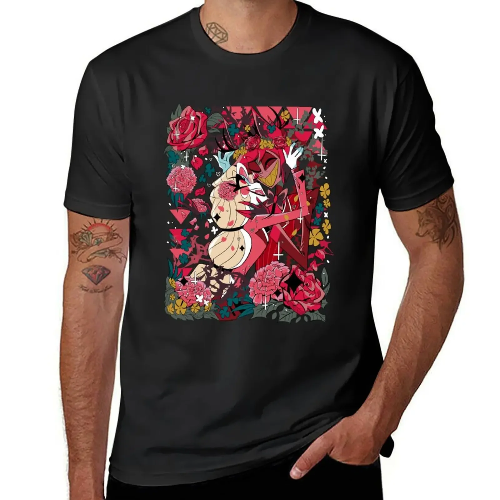 Charlie + Alastor 2023 Inspired Spring Collection Fanmerch WHITE ver T-Shirt fashion shirts oversizeds mens t shirts pack
Charlie + Alastor 2023 Inspired Spring Collection Fanmerch WHITE ver T-Shirt fashion shirts oversizeds mens t shirts pack
