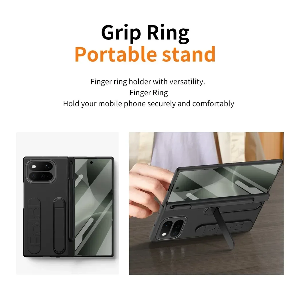 For Google Pixel 11 Pro Fold Pixel 10 Pro Fold 9Pro Wrist Strap Silicone Case Invisible Bracket Protective Cover With Pen Slot
For Google Pixel 11 Pro Fold Pixel 10 Pro Fold 9Pro Wrist Strap Silicone Case Invisible Bracket Protective Cover With Pen Slot