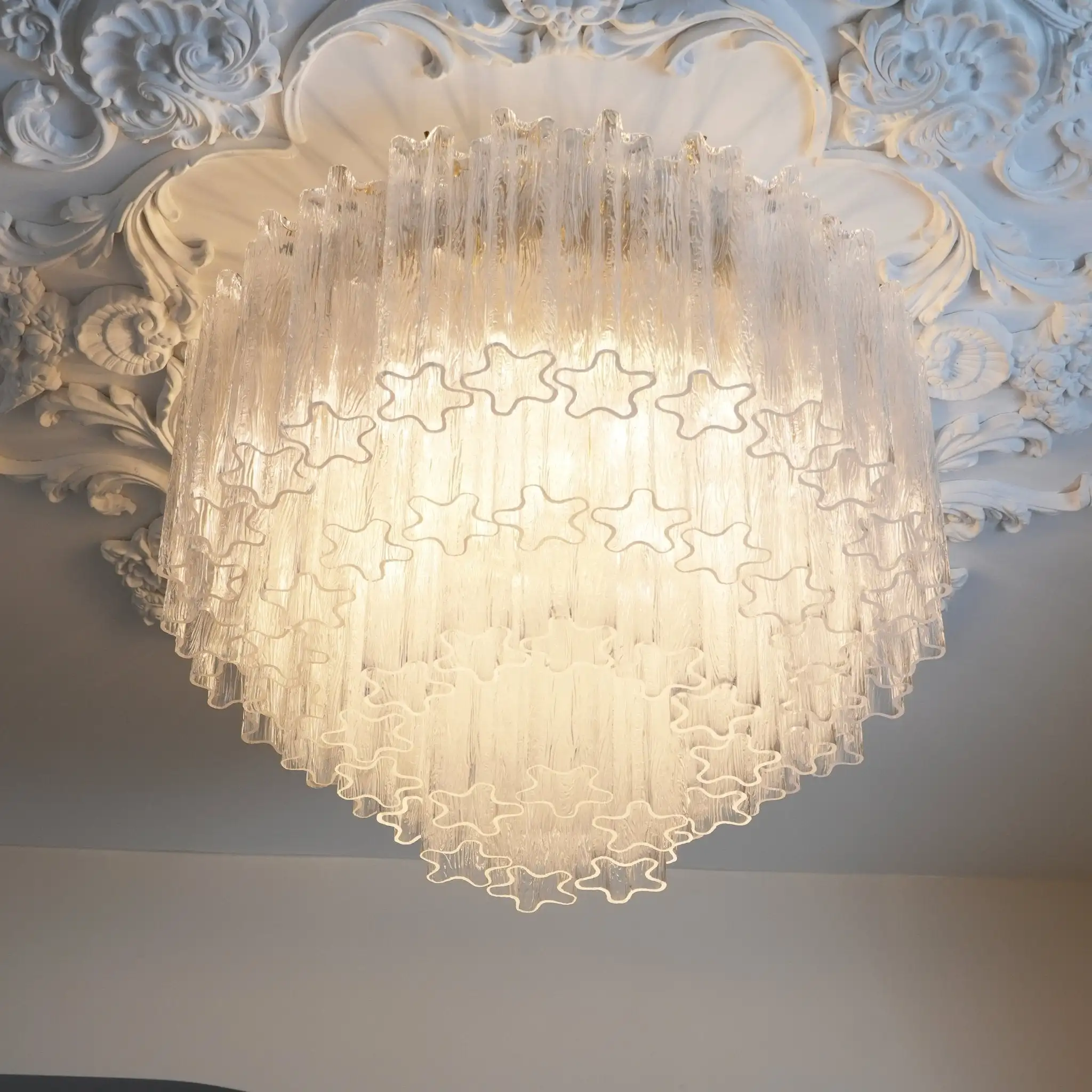 Clear PInk Glass 2-7 Layer Stainless Steel LED Ceiling Chandelier Hanging Lamps Suspension Luminaire Lampen For Foyer Bedroom
Clear PInk Glass 2-7 Layer Stainless Steel LED Ceiling Chandelier Hanging Lamps Suspension Luminaire Lampen For Foyer Bedroom