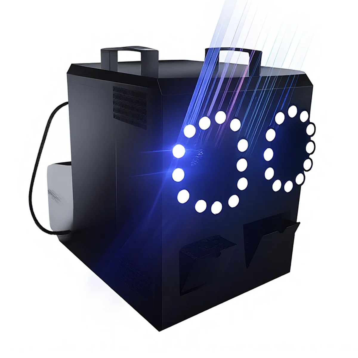 2000W LED RGB Electric Dry Ice Fog Bubble Machine DMX 8CH Remote Control with 2 Eye Devices Manual Wedding Smoky Effects
2000W LED RGB Electric Dry Ice Fog Bubble Machine DMX 8CH Remote Control with 2 Eye Devices Manual Wedding Smoky Effects