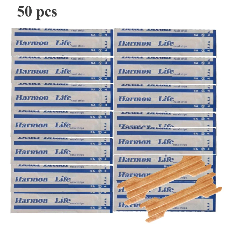 50PCS Breath Nasal Strips Right Aid Stop Snoring Nose Patch Good Sleeping Patch Product Easier Breath Random Pattern
50PCS Breath Nasal Strips Right Aid Stop Snoring Nose Patch Good Sleeping Patch Product Easier Breath Random Pattern