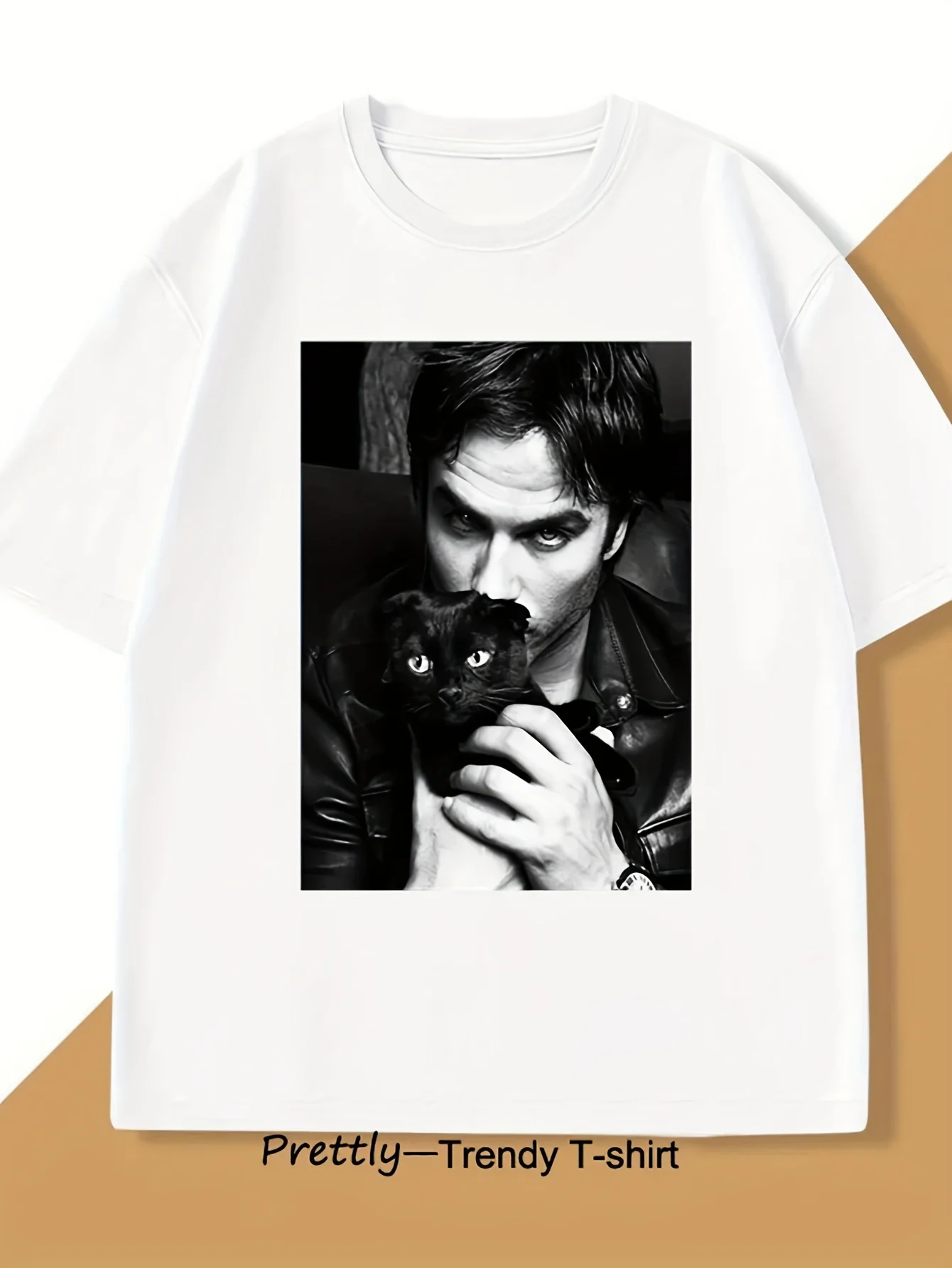 Damon Salvatore TV Drama Cat Графическая футболка для мужчин и женщин Одежда в стиле ретро Готическая футболка Мужские топы Футболки с коротким рукавом
Damon Salvatore TV Drama Cat Графическая футболка для мужчин и женщин Одежда в стиле ретро Готическая футболка Мужские топы Футболки с коротким рукавом