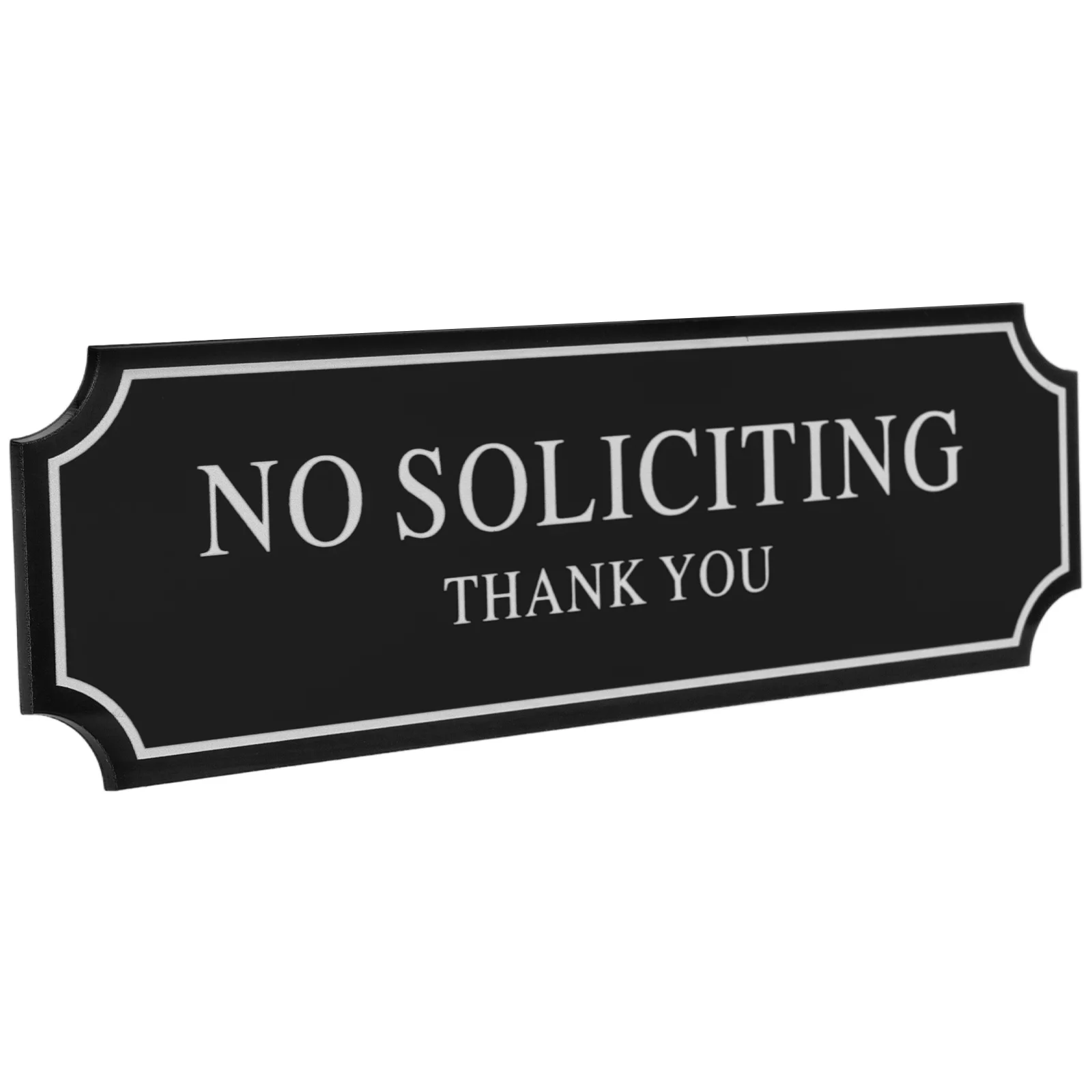 No Promotional Signs Soliciting for Business Door Hanging House Classy Solicitation Front Knocking Invited
No Promotional Signs Soliciting for Business Door Hanging House Classy Solicitation Front Knocking Invited