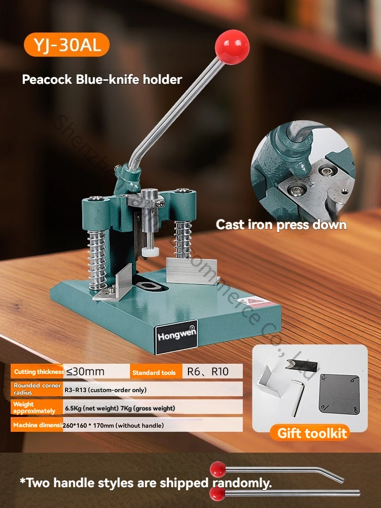 New YJ-30AL Rounder, PVC Corner Cutting Machine, Desktop Manual Corner Cutting Machine Plastic Corner Cutting Machine
New YJ-30AL Rounder, PVC Corner Cutting Machine, Desktop Manual Corner Cutting Machine Plastic Corner Cutting Machine