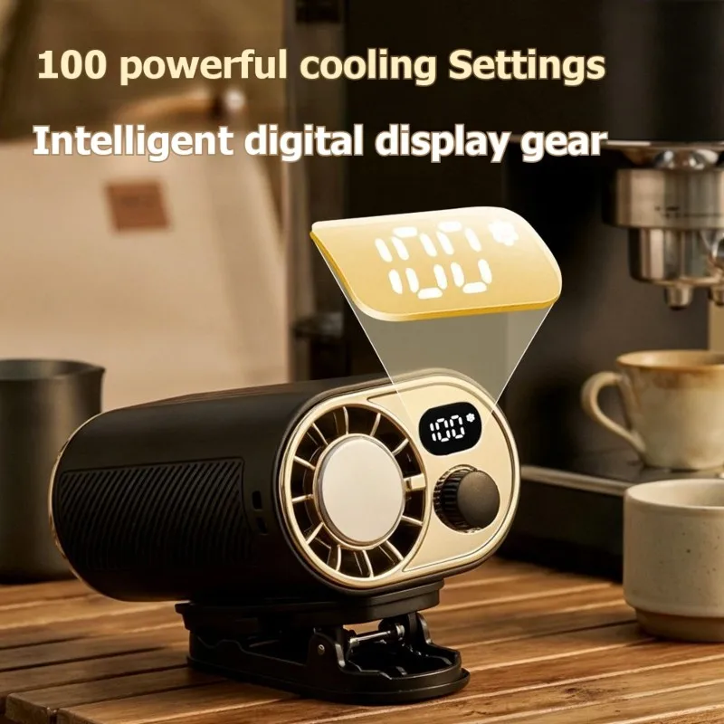AC39-Clip-On Fan 2026 New Portable USB Rechargeable With Ice Pack, For Outdoor Use Waist& Neck Fan
AC39-Clip-On Fan 2026 New Portable USB Rechargeable With Ice Pack, For Outdoor Use Waist& Neck Fan