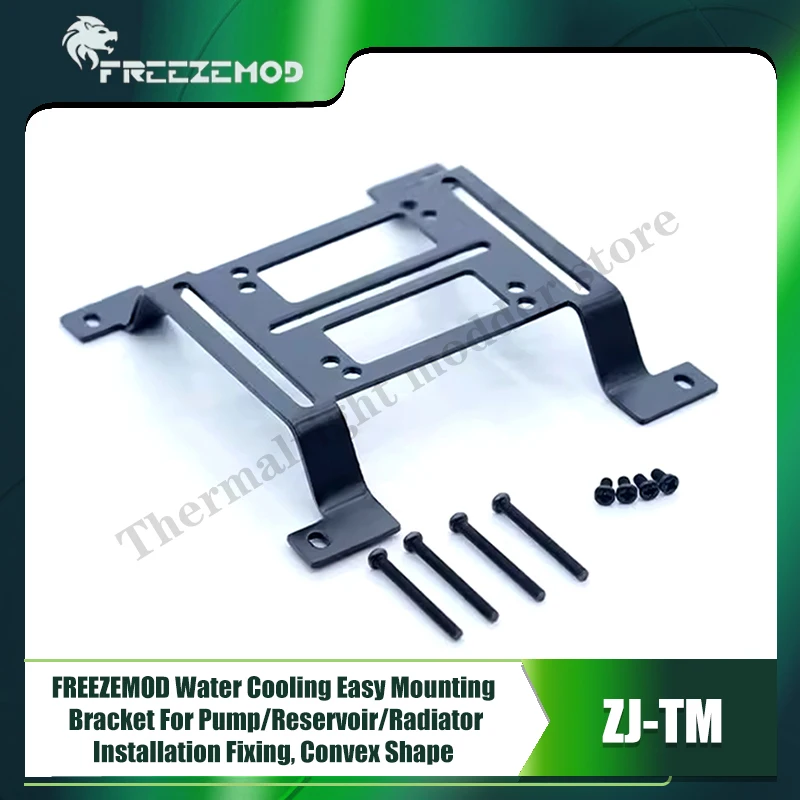 FREEZEMOD Water Cooling Easy Mounting Bracket For Pump/Reservoir/Radiator Installation Fixing, Convex Shape ZJ-TM
FREEZEMOD Water Cooling Easy Mounting Bracket For Pump/Reservoir/Radiator Installation Fixing, Convex Shape ZJ-TM