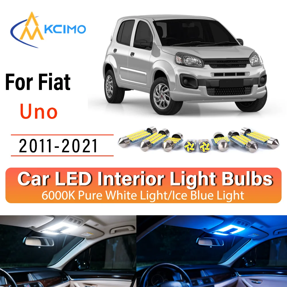 For Fiat Uno 2011-2021 2012 Plug & Play Persistent Glow LED Interior Light Kit Replacement Dome Map Trunk Cabin Lamps Upgrade
For Fiat Uno 2011-2021 2012 Plug & Play Persistent Glow LED Interior Light Kit Replacement Dome Map Trunk Cabin Lamps Upgrade