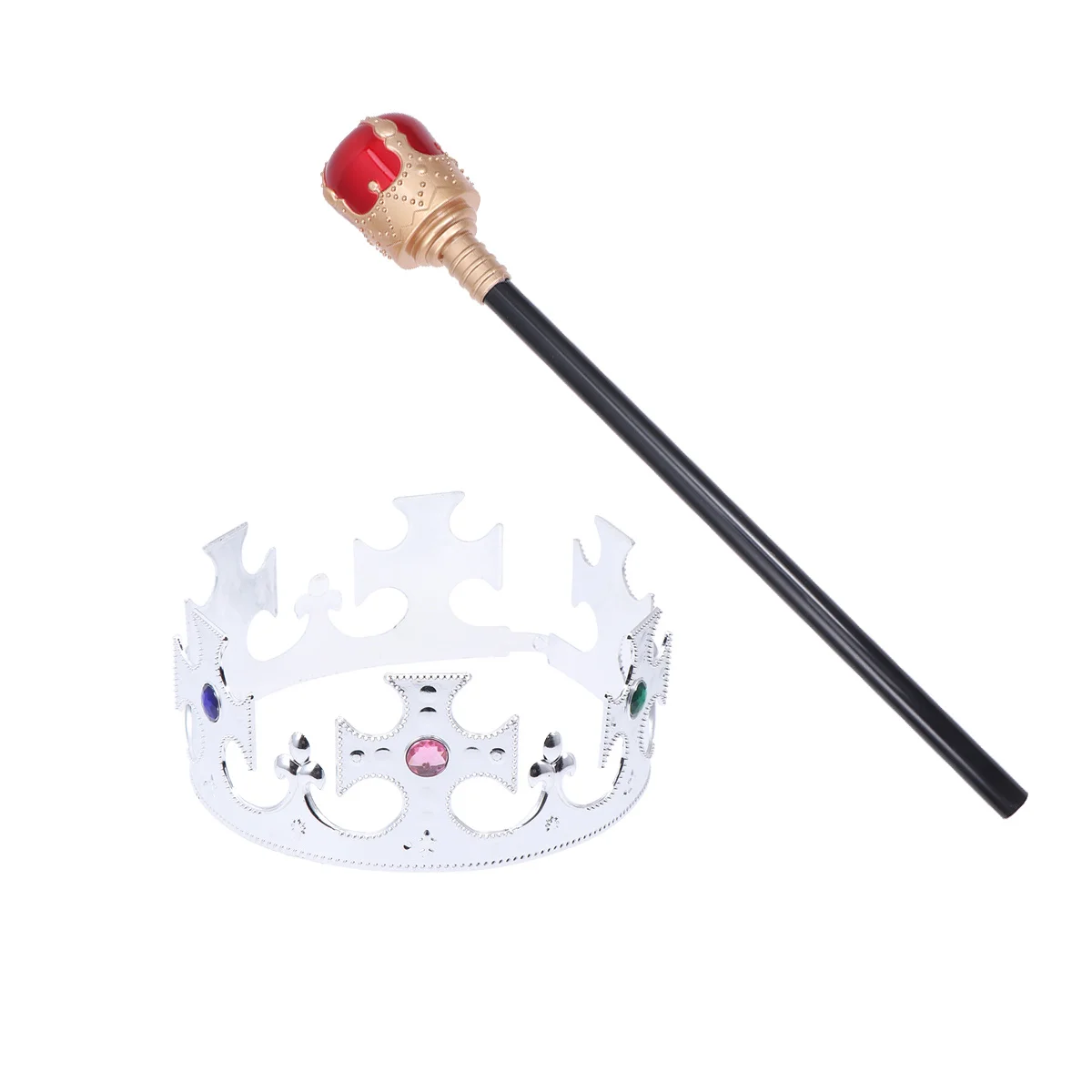 2 шт. Хэллоуин Король Корона Ручная Палочка Комплект Роскошный Королевский Средневековый Костюм Реквизит Для Косплея Вечеринка Бал-Маскарад Театр
2 шт. Хэллоуин Король Корона Ручная Палочка Комплект Роскошный Королевский Средневековый Костюм Реквизит Для Косплея Вечеринка Бал-Маскарад Театр