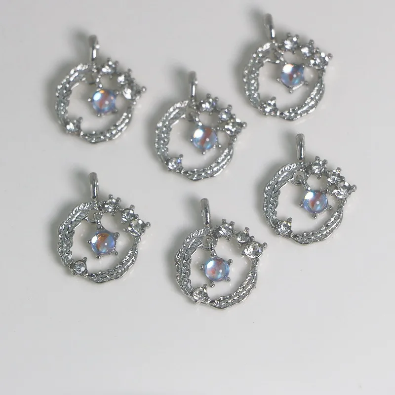 10pcs Geometry Alloy Charms Crystal Garland Pendant for Diy Jewelry Making Craft Earrings Necklaces Accessories Supplies
10pcs Geometry Alloy Charms Crystal Garland Pendant for Diy Jewelry Making Craft Earrings Necklaces Accessories Supplies