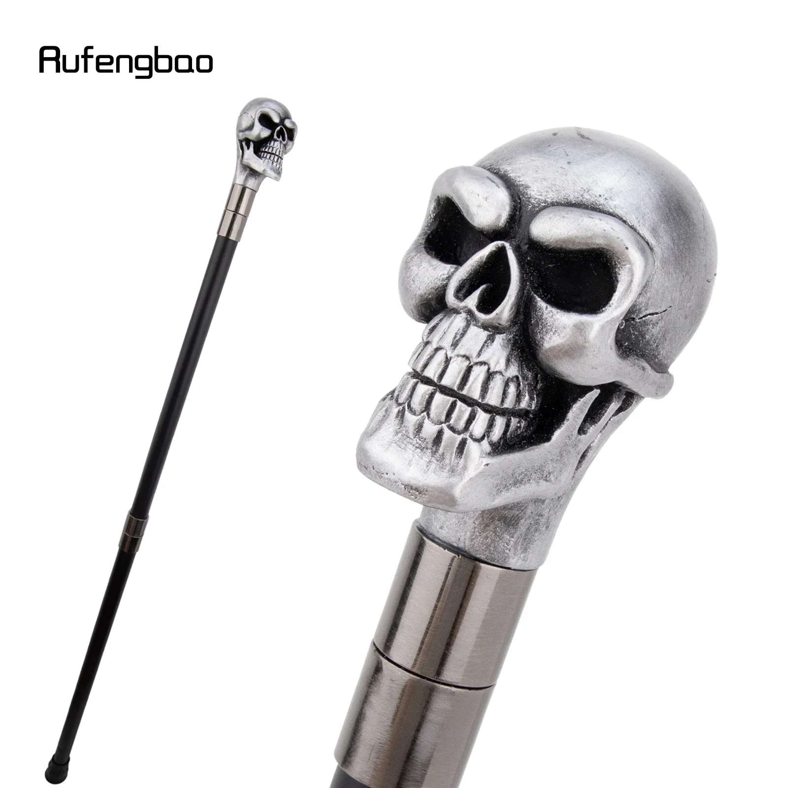 Серебряная смола, большие глаза, голова черепа, трость, модная декоративная стальная палочка, элегантная трость Crosier 94 см, сценическая трость
Серебряная смола, большие глаза, голова черепа, трость, модная декоративная стальная палочка, элегантная трость Crosier 94 см, сценическая трость