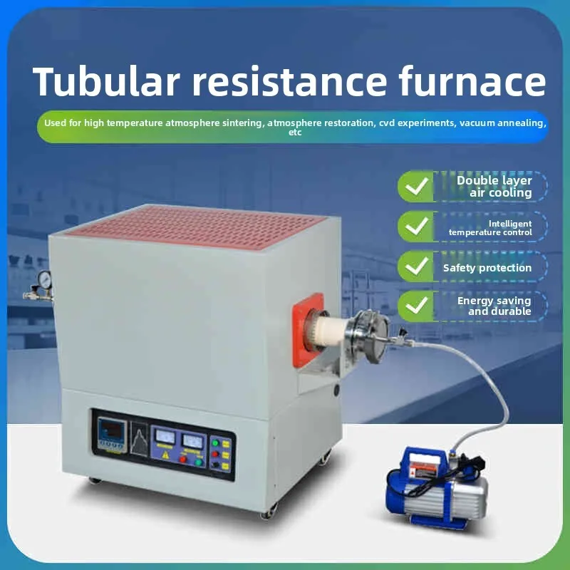 Vacuum Tube Resistance Box Atmosphere Well Experimental Electric Furnace 1200℃-1700℃ Horizontal Tubular Resistance Furnace
Vacuum Tube Resistance Box Atmosphere Well Experimental Electric Furnace 1200℃-1700℃ Horizontal Tubular Resistance Furnace