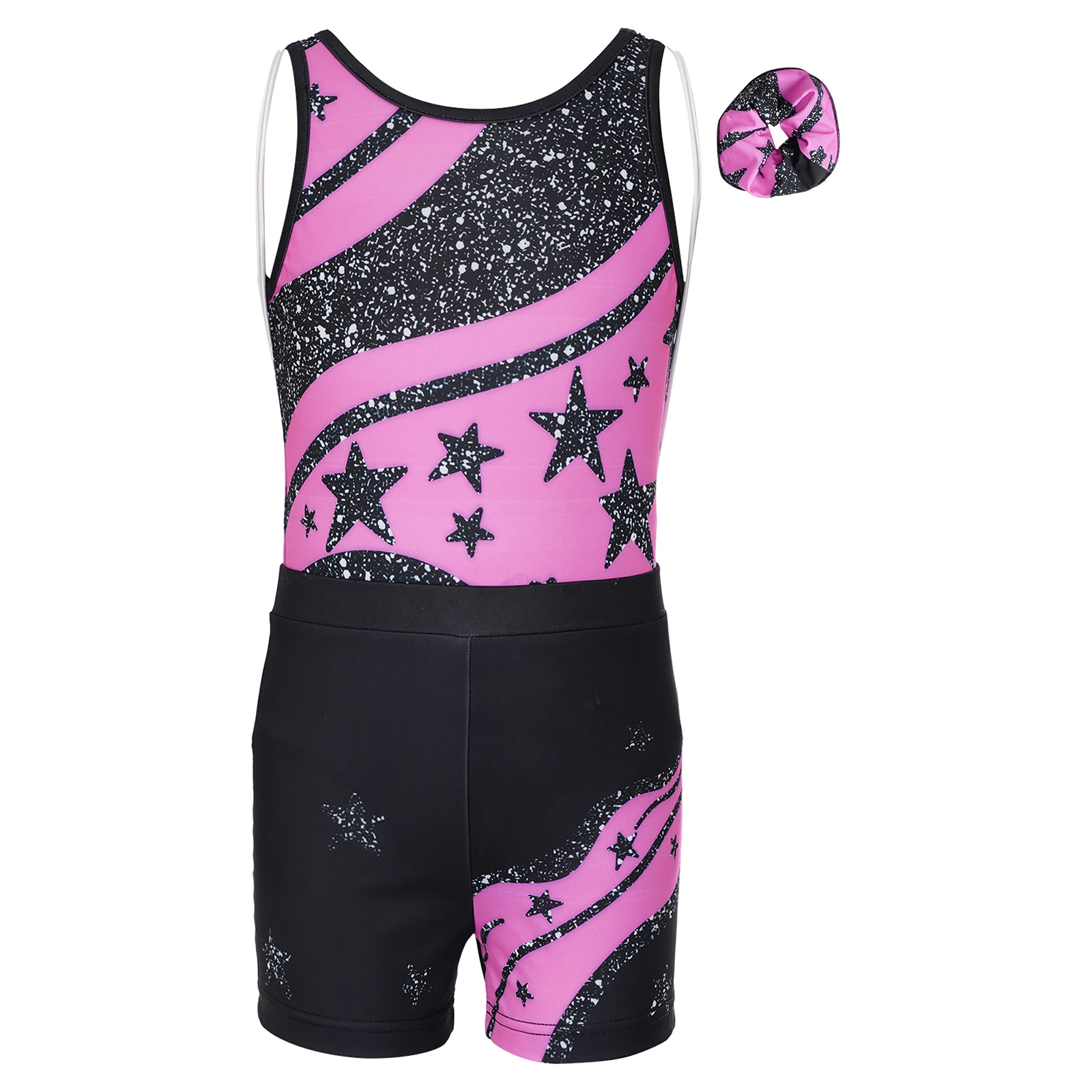 Kids Girls Star Printed Outfits Color Block Gymnastics Dance Training Ballet Dance Sets for New Year Celebration Dance Party
Kids Girls Star Printed Outfits Color Block Gymnastics Dance Training Ballet Dance Sets for New Year Celebration Dance Party