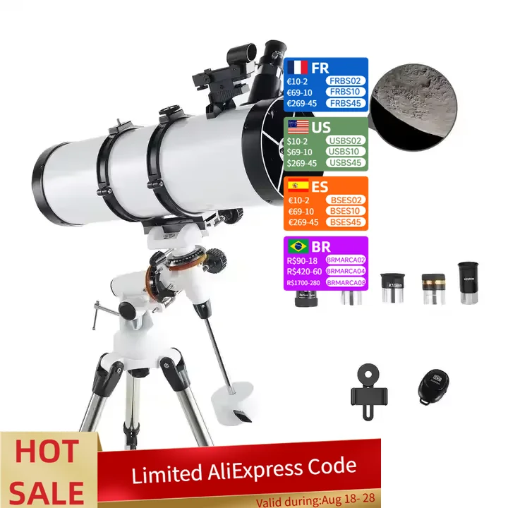 Astronomical Telescope Reflector Professional Telescopes Astronomical Telescope Red Dot Scope Stainless Steel Adjustable Tripod
Astronomical Telescope Reflector Professional Telescopes Astronomical Telescope Red Dot Scope Stainless Steel Adjustable Tripod