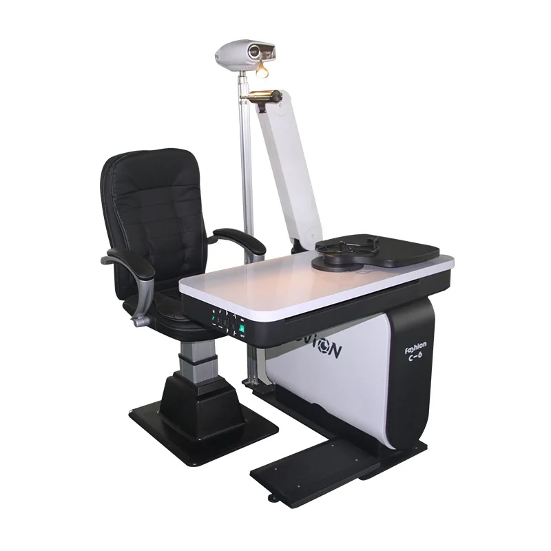 Comprehensive optometry table YY990 optometry combination, Jaishi 600 automatic bull's eye projection AR810 computer
Comprehensive optometry table YY990 optometry combination, Jaishi 600 automatic bull's eye projection AR810 computer