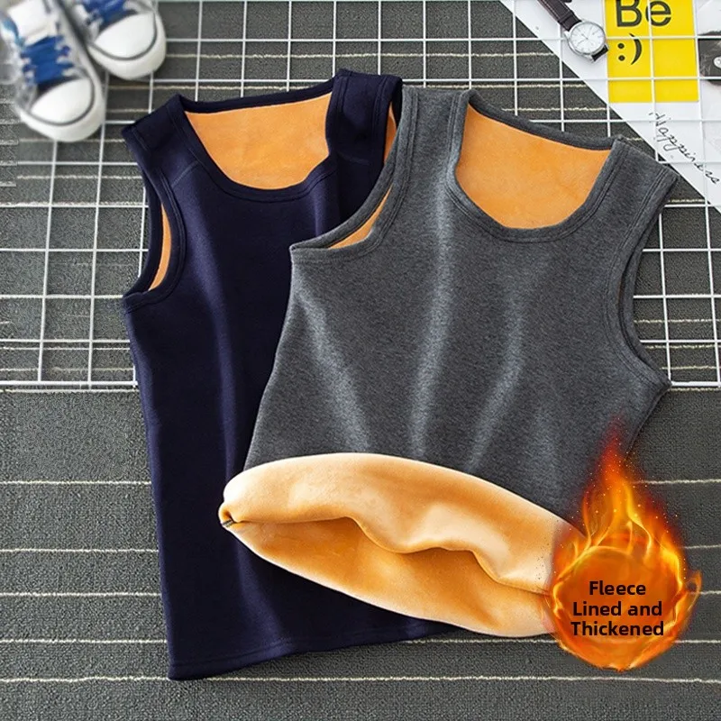 Thickened Fleece Warm Vest Men's Winter Close-fit Constant Temperature Inner Wear Large Size Sleeveless Base Layer Vest
Thickened Fleece Warm Vest Men's Winter Close-fit Constant Temperature Inner Wear Large Size Sleeveless Base Layer Vest