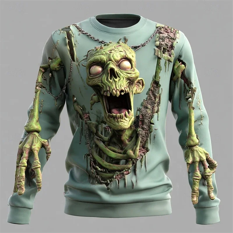 Осенний Хэллоуин с принтом тыквы, мужские свитера с длинными рукавами, хип-хоп, тренд Y2k, одежда, повседневный свободный пуловер с круглым вырезом, забавные топы террора
Осенний Хэллоуин с принтом тыквы, мужские свитера с длинными рукавами, хип-хоп, тренд Y2k, одежда, повседневный свободный пуловер с круглым вырезом, забавные топы террора