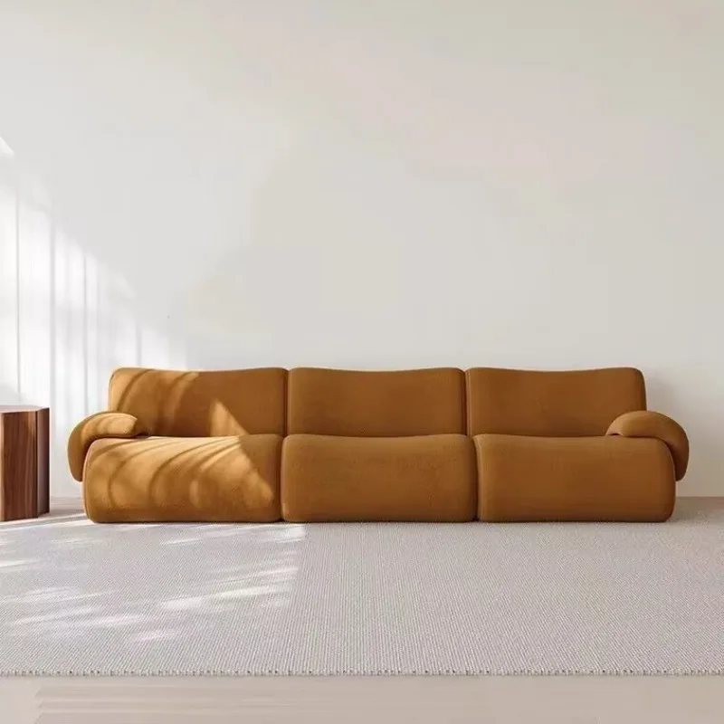 Small apartment wabi wind living room designer lamb wool fabric sofa
Small apartment wabi wind living room designer lamb wool fabric sofa