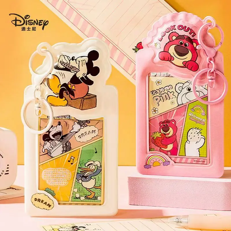 Disney Cartoon Strawberry Bear Card Holder Student Mickey Card Bus Card Induction Protection Cover
Disney Cartoon Strawberry Bear Card Holder Student Mickey Card Bus Card Induction Protection Cover
