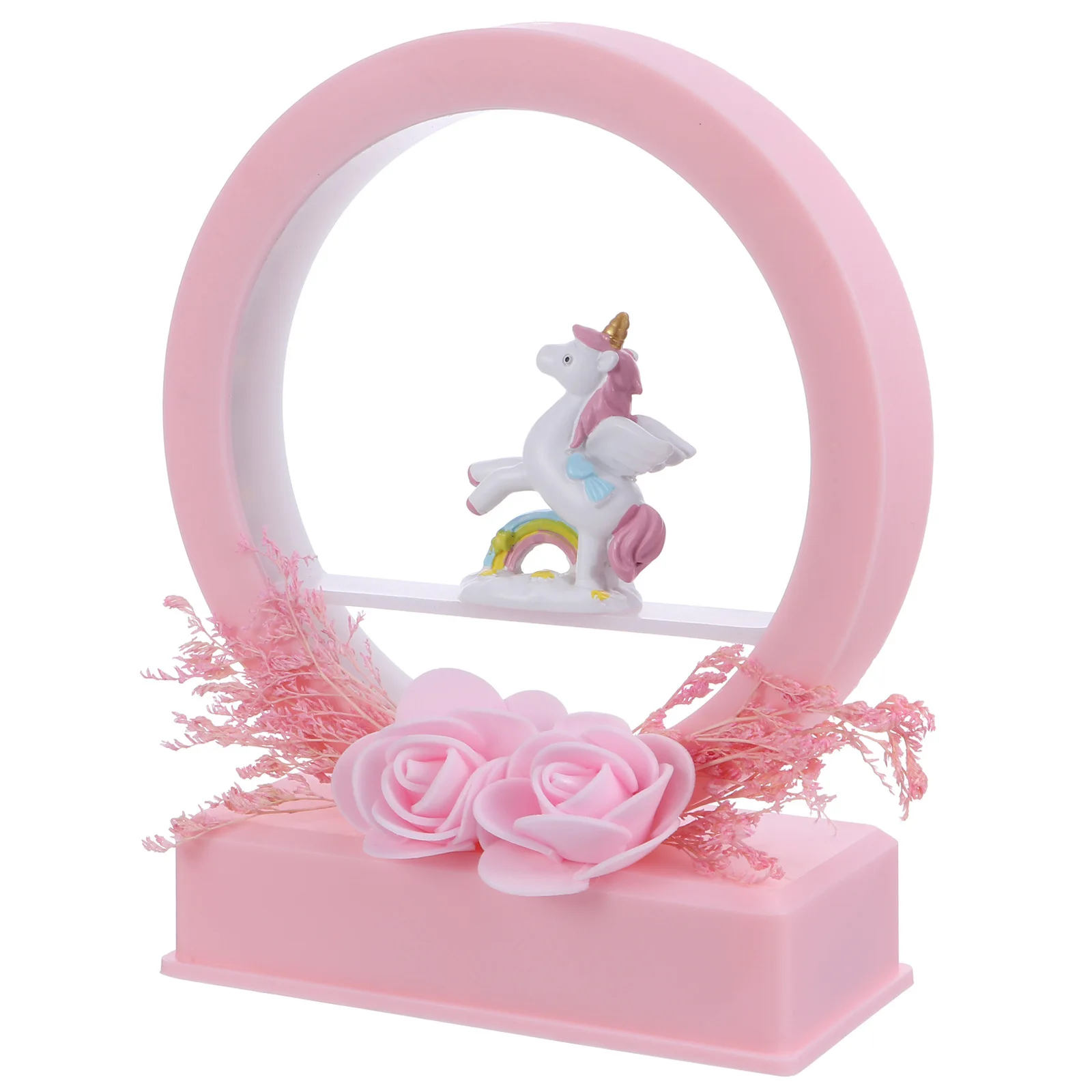 1Pcs Creative Night Lamp Unicorn Cartoon Music Bell Desktop Bedroom Light Decor Lamp Night Light Ornament for Room 
1Pcs Creative Night Lamp Unicorn Cartoon Music Bell Desktop Bedroom Light Decor Lamp Night Light Ornament for Room