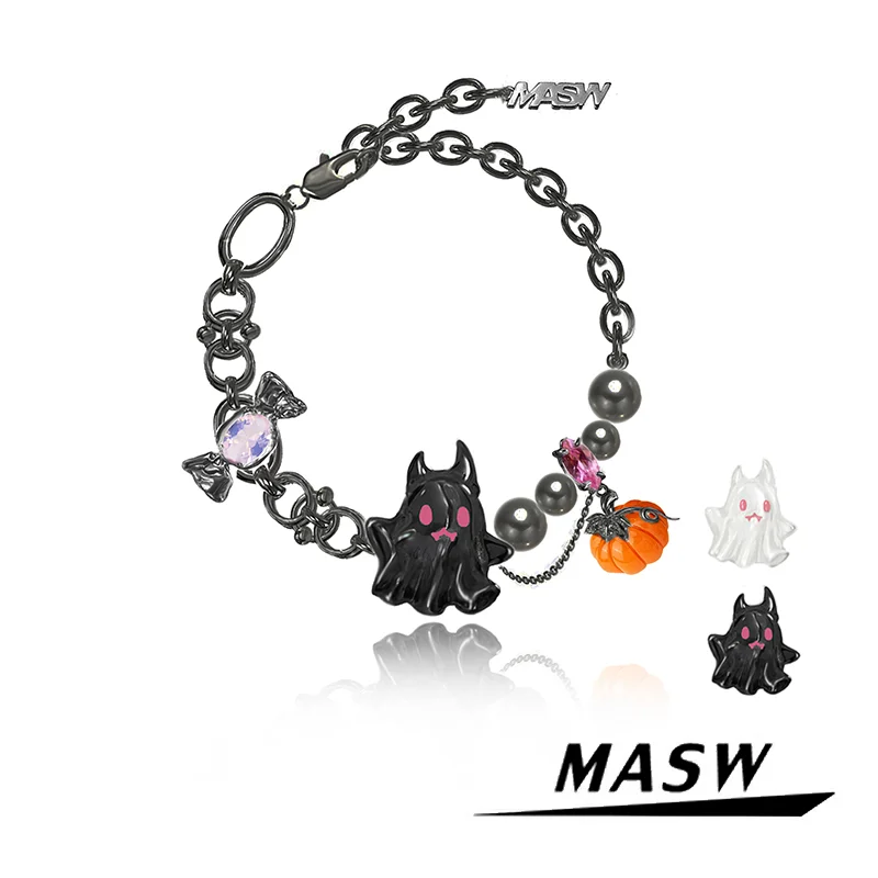 MASW Original Design Cute Jewelry Lovely Style Candy Pumpkin Charm Bracelet For Women Girl Halloween Gift Hot Sale Accessories
MASW Original Design Cute Jewelry Lovely Style Candy Pumpkin Charm Bracelet For Women Girl Halloween Gift Hot Sale Accessories