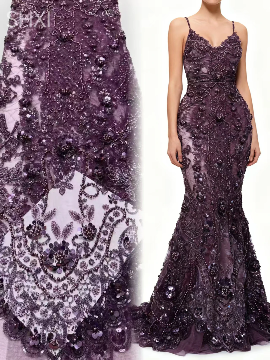 African French Tulle Lace Fabric 2026 High Quality Lace With Sequins Nigeria Groom Lace Fabric For Party Wedding Dress Sewing
African French Tulle Lace Fabric 2026 High Quality Lace With Sequins Nigeria Groom Lace Fabric For Party Wedding Dress Sewing