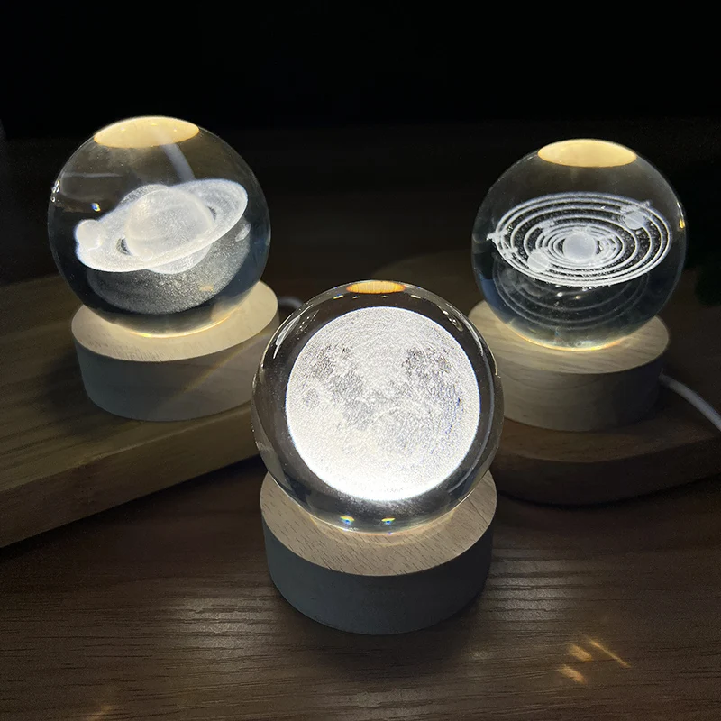 Creative 3D Moon Planet Galaxy Home Table Lamp USB Night Light LED Crystal Ball Table Lamp Party Decor Toy Kids Adult Xmas Gifts
Creative 3D Moon Planet Galaxy Home Table Lamp USB Night Light LED Crystal Ball Table Lamp Party Decor Toy Kids Adult Xmas Gifts