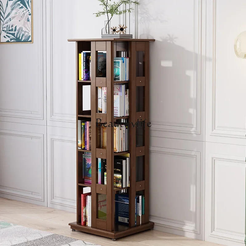 yj5 All solid wood bookshelf Nordic multi-layer mobile bookcase floor belt wheel
yj5 All solid wood bookshelf Nordic multi-layer mobile bookcase floor belt wheel