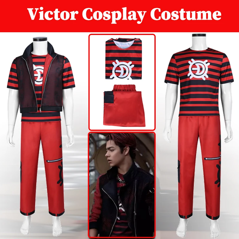 ТВ Зомби 4-гомерный Виктор, косплей, мужской костюм, мужская одежда для ролевых игр, фантазия, красное пальто, жилет, брюки, комплект, костюмы для Хэллоуина
ТВ Зомби 4-гомерный Виктор, косплей, мужской костюм, мужская одежда для ролевых игр, фантазия, красное пальто, жилет, брюки, комплект, костюмы для Хэллоуина