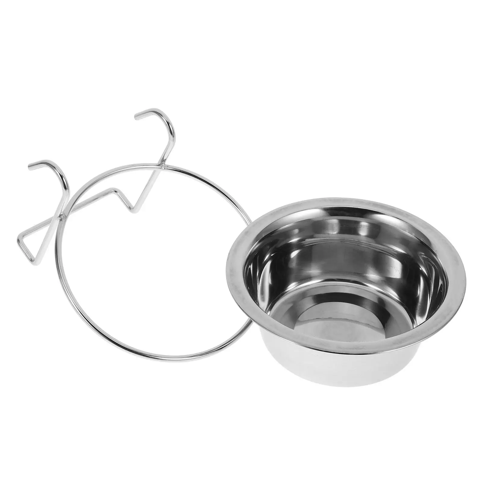 Hanging Dog Bowl Stainless Steel Wear Resistant Pet Cage Feeder Accessory Large Capacity Easy Clean Anti Overturn Cat Food Basin
Hanging Dog Bowl Stainless Steel Wear Resistant Pet Cage Feeder Accessory Large Capacity Easy Clean Anti Overturn Cat Food Basin