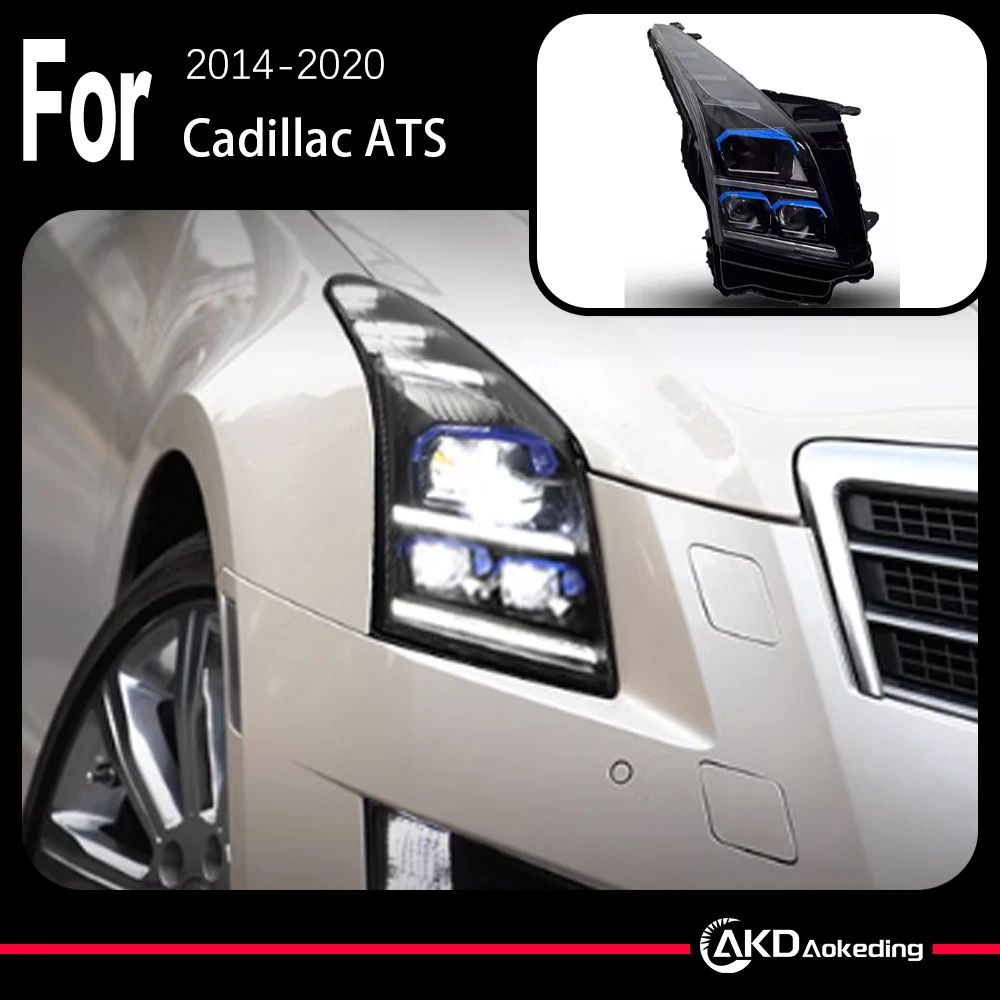 Автомобильные фары AKD для Cadillac ATS, светодиодные фары, линзы проектора 2014-2020, передняя фара DRL, динамический сигнал, автомобильные аксессуары
Автомобильные фары AKD для Cadillac ATS, светодиодные фары, линзы проектора 2014-2020, передняя фара DRL, динамический сигнал, автомобильные аксессуары