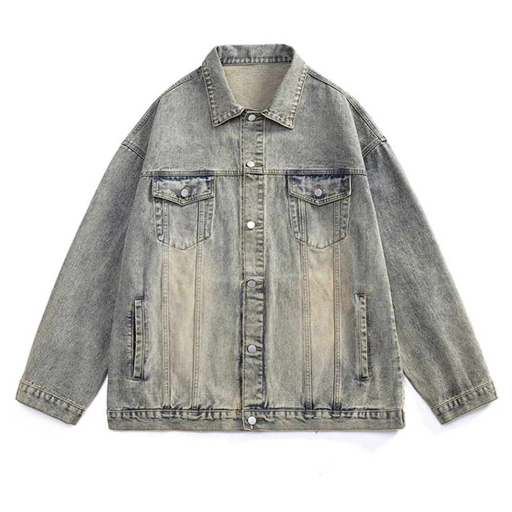 Осень 202, белые мужские джинсовые куртки в стиле ретро, уличная одежда, свободные повседневные универсальные молодежные мужские однотонные топы, мужская верхняя одежда
Осень 202, белые мужские джинсовые куртки в стиле ретро, уличная одежда, свободные повседневные универсальные молодежные мужские однотонные топы, мужская верхняя одежда