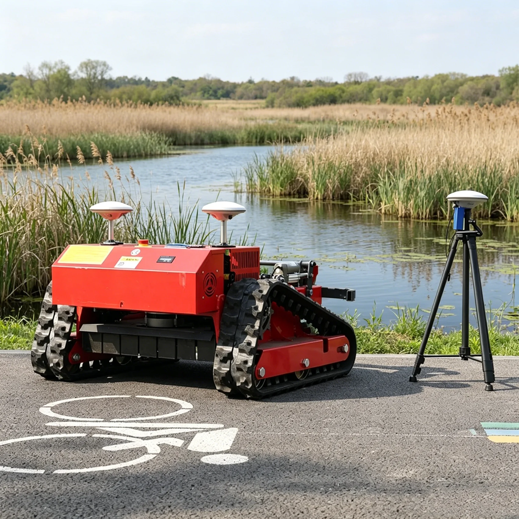 Customized Self-propelled 4-Stroke Lawn Mower Heavy Duty For Municipal Road Green Belt Large Area Mowing
Customized Self-propelled 4-Stroke Lawn Mower Heavy Duty For Municipal Road Green Belt Large Area Mowing