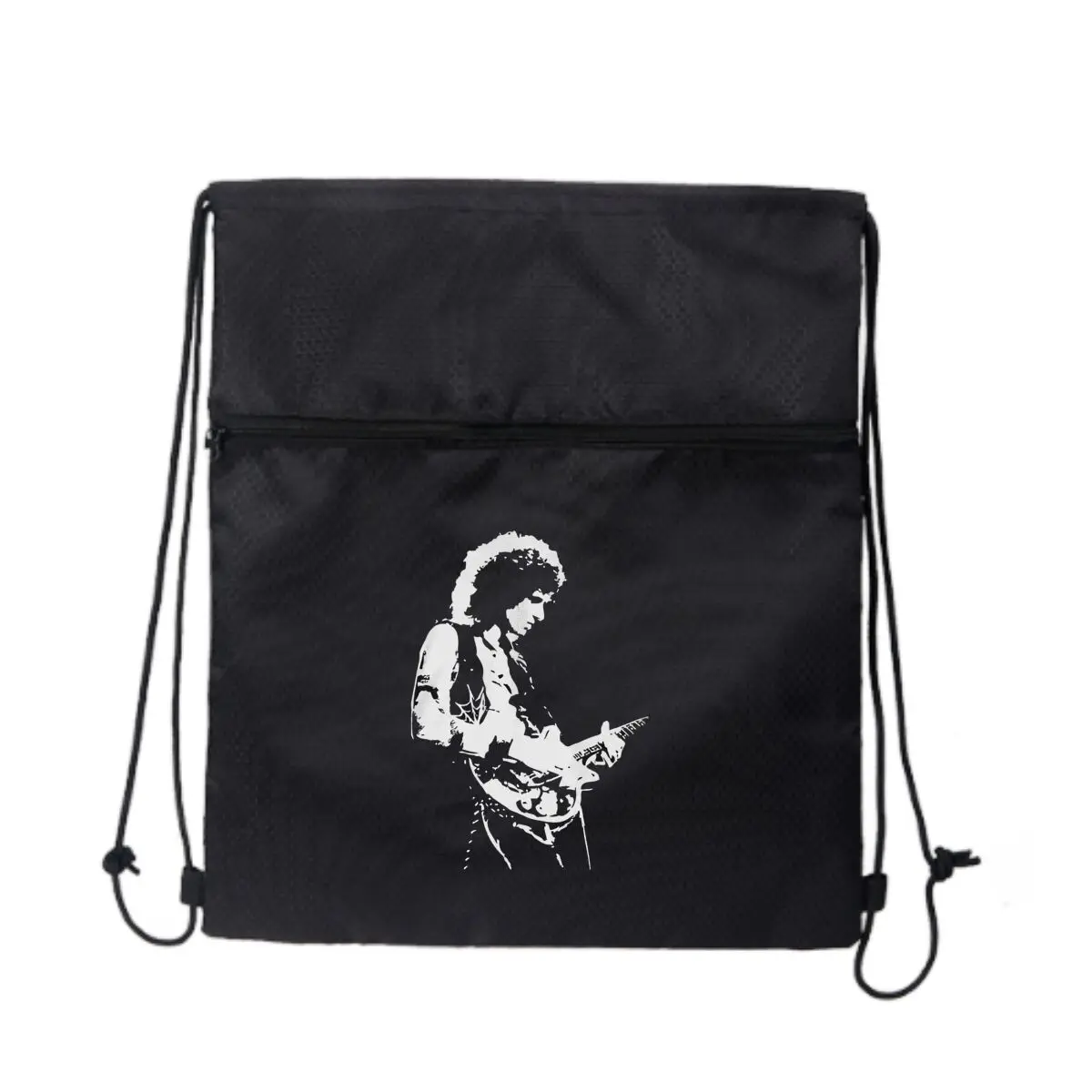 Черная минималистичная уличная сумка на молнии на шнурке с графическим рисунком в стиле гранж-гитарист
Черная минималистичная уличная сумка на молнии на шнурке с графическим рисунком в стиле гранж-гитарист