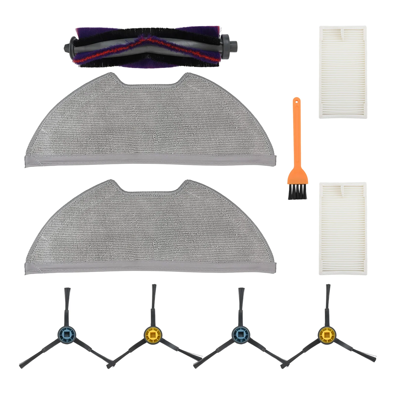 For M9 For Eureka NERE10s E10S For Obode A8 Robot Vacuum Cleaner Main Side Brush Filter Mop Cloth Kit / Cleaning Tools Parts
For M9 For Eureka NERE10s E10S For Obode A8 Robot Vacuum Cleaner Main Side Brush Filter Mop Cloth Kit / Cleaning Tools Parts