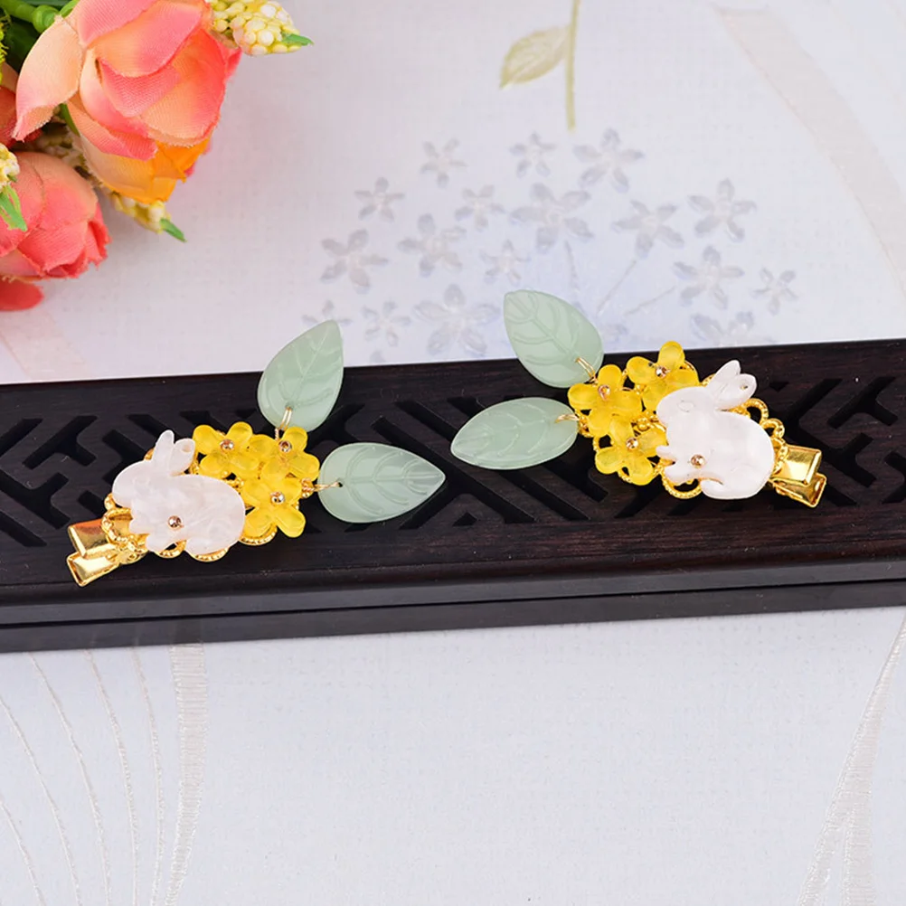 2Pcs Rabbit Girls Hair Barrettes Adorable Fashionable Bunny Design Hair Clips for Special Occasions Girls Accessories
2Pcs Rabbit Girls Hair Barrettes Adorable Fashionable Bunny Design Hair Clips for Special Occasions Girls Accessories