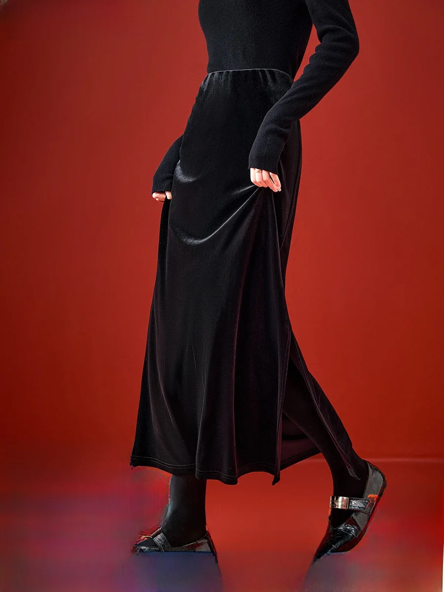 Юбка Fene Velvet от Mo Han Mei: Новинка к Новому году, дизайн «рыбий хвост», утягивающая, с завышенной талией, А-силуэт
Юбка Fene Velvet от Mo Han Mei: Новинка к Новому году, дизайн «рыбий хвост», утягивающая, с завышенной талией, А-силуэт