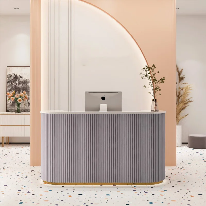 Drawer Curved Reception Desks Hotel Industrial Restaurant Reception Desks Welcome Executive Cmostrador Commercial Furniture 
Drawer Curved Reception Desks Hotel Industrial Restaurant Reception Desks Welcome Executive Cmostrador Commercial Furniture