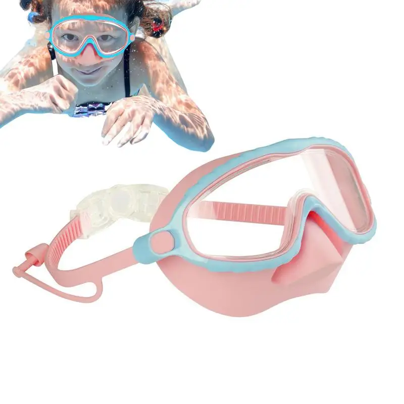 Kids Swim Goggles With Nose Cover Snorkeling Glasses Anti-Fog No-Leak Water-resistant Diving Pool Snorkeling Goggles Gear For
Kids Swim Goggles With Nose Cover Snorkeling Glasses Anti-Fog No-Leak Water-resistant Diving Pool Snorkeling Goggles Gear For