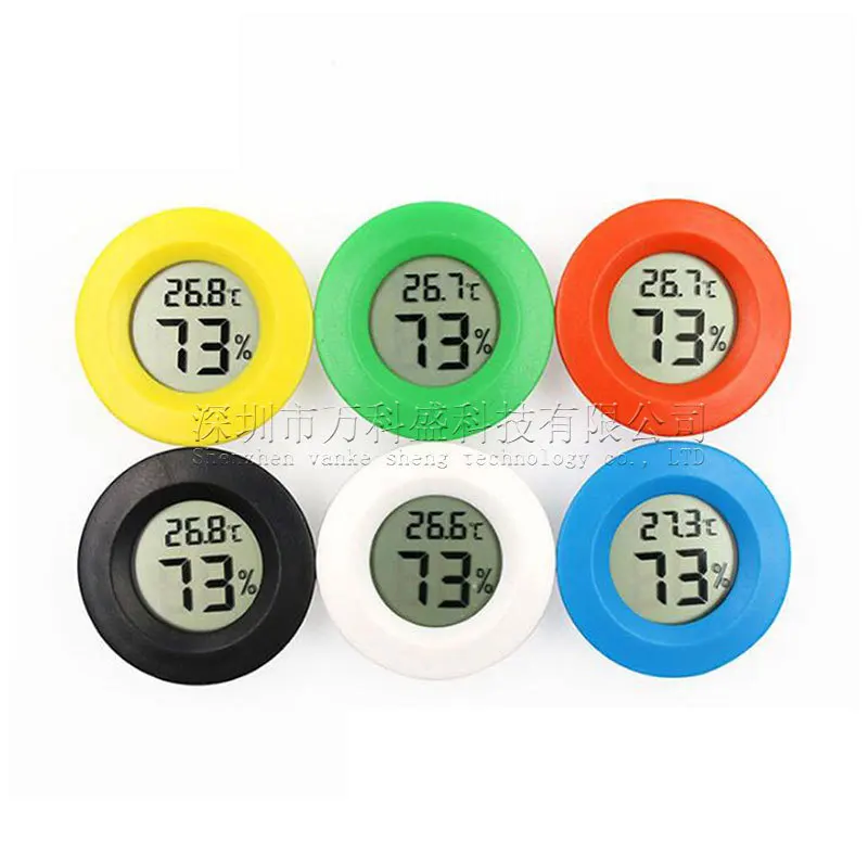 50PCS Circular Embedded Cigar Red Wine Cabinet Digital Thermometer Hygrometer Pet Reptile Acrylic Box Electronic Thermometer
50PCS Circular Embedded Cigar Red Wine Cabinet Digital Thermometer Hygrometer Pet Reptile Acrylic Box Electronic Thermometer